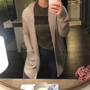 “Cyrus” Tan Cardigan